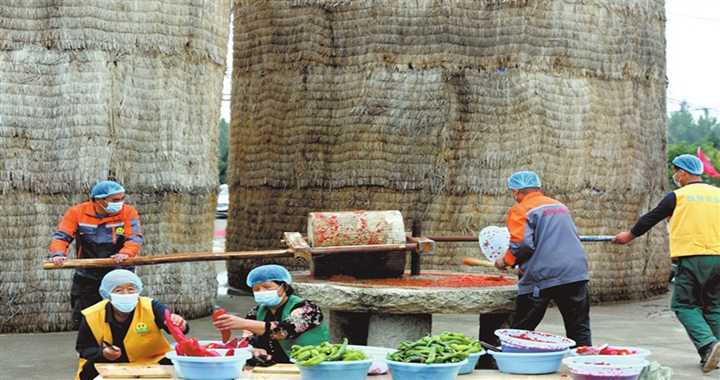 山西好的糧農業科技：節(jié)前生產忙 全力保供應